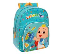 MOCHILA INFANTIL ADAPT.CARRO FACIL LIMP. COCOMELON "BACK TO CLASS"