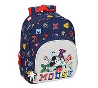 MOCHILA INFANTIL ADAPT.CARRO MICKEY MOUSE "ONLY ONE"