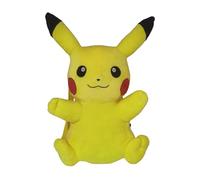 CYPBRANDS Pokémon - Zaino di peluche, Pikachu, Misura 35 cm, Zaino, Giallo, Peluche, Giocattolo, Prodotto ufficiale e originale (CyP Brands)