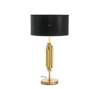 MOCIGERN Lampada da Lettura da 25,6 Pollici Lampada da Comodino Semplice Americana con Lanterna in Tessuto Lampada da Comodino Camera da Letto for Soggiorno, dormitorio, Home Office
