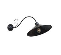 Moderno semplice a parete esterno a soppalco a soppalco arrugginito monte esterno a parete lampada impermeabile esterno veranda lampade for garage for porte anteriori della casa garage(Silver)