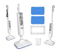 Mocio a vapore e pulitore a vapore portatile, 1500 W, 20 secondi, tempo di riscaldamento 400 ml, serbatoio