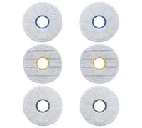 Mocio di ricambio per Matrix10 Ultra/Matrix10 Pro aspirapolvere robot, filo di nylon, spugna e fermacalore - Adatto per L10s Ultra Gen2/L10s Pro Gen3/X40 Ultra Complete/X50 Ultra Complete