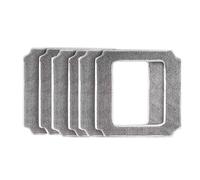Mocio For La Pulizia, Compatibile Con ABIR, Robot Lavavetri WD8, Stracci Lavabili Riutilizzabili For Lavare I Vetri Delle Finestre, Pezzi Di Ricambio, 6/12/18 Pezzi Di Stoffa(6pcs)