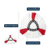 Mocio In Microfibra, Compatibile Con Vileda, Turbo 2 In 1, Testina For Mocio Turbo Spin Mop Easy Wringing 2 In 1, Mocio Rotante For Tutti I Tipi Di Pavimento(2pcs)