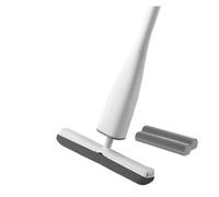 Mocio in spugna assorbente for acqua, senza risciacquo, for uso domestico, for persone pigre, Batoom, strumento speciale for la pulizia dei pavimenti(+2 mop heads with free mop holder)