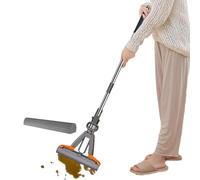 Mocio in spugna per pavimenti | Auto-strizzatore con testa sostituibile, mocio assorbente per bagno | per piastrelle in laminato marmo macchie di grasso acqua bagno camera da letto