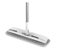 Mocio lavapavimenti Mocio Rotante A 360 Gradi Con Grandi Cuscinetti, Piatto, Manico Telescopico Per Pavimenti, Finestre, Cucine Pulizia Pavimenti Accessori Casa