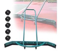 Mocio lavavetri per pavimenti con barre tergicristallo di ricambio, in lega di alluminio resistente, per officine, parchi giochi, garage