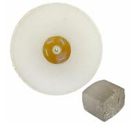 Mocio lucidante in sisal grosso taglio rapido 10" x 1,5" 3 file con composto ...