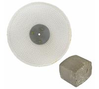 Mocio lucidante in sisal grosso taglio rapido 8" x 0,5" 1 fila con composto 2...