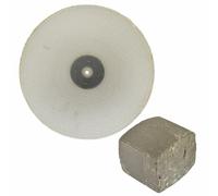 Mocio lucidante lucidante in sisal grosso taglio rapido 12" x 1" 2 file con c...