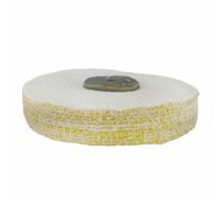 Mocio lucidante lucidante in sisal grosso taglio rapido 6" x 1" 2 file con co...