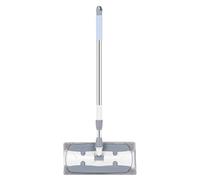 Mocio Pavimenti Panno Piatto Mop for Uso Domestico, Mop for Pavimenti Asciutti E Bagnati, Panno di Ricambio, Mop Pigro, Mop Magico Mop Lavapavimenti(White)