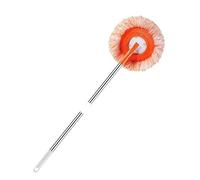 Mocio per la pulizia regolabile ruotabile a 360°, Mocio in microfibra pulito con tergicristallo a manico lungo retrattile per strumento di pulizia del soffitto, del pavimento e delle pareti (59.1inch)