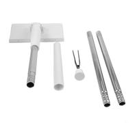 Mocio piatto rotante a 360° per finestre, pavimenti e pareti - Strumento di pulizia compatto e leggero con manico ergonomico e struttura in plastica (B 93 cm)