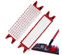 Mocio Ricambio Adatto per Vileda UltraMax XL,2 pz cuscinetti di ricambio in microfibra compatibili,Panno mop di Ricambio,Testine di Ricambio in Microfibra Mocio Microfibra Panno di Pulizia(XL)