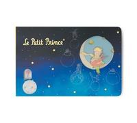 MOCIWORLD - Il Quaderno del Piccolo Principe con Copertina 3D - Rilegato con Retro in Tessuto e Finitura di Alta qualità - 60 Pagine Bianche - Colore: Blu - Formato: A5