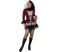 Mock Jacket with Attached Top, Skirt & Neck Cuff Women's Costumes NUOVO