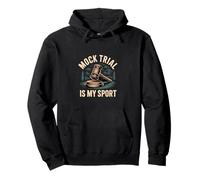 Mock Trial Is My Sport Law School Debate Lawyer |- Felpa con Cappuccio