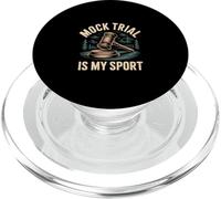 Mock Trial Is My Sport Law School Debate Lawyer |- PopSockets PopGrip per MagSafe