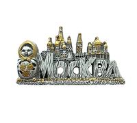 Mockba mosca Russia frigorifero magnete adesivo 3D Travel souvenir Collection, decorazione casa e cucina, Russia frigorifero dalla Cina