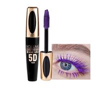 MockTota Mascara 5D Resistente all'Acqua - Volume Intenso & Effetto Riccio | 10ml Vegano e Durevole | Per Matrimoni, Feste e Trucco da Palco