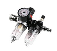 MOCNT 1/4" Regolatore Filtro Aria Regolatore Pressione Compressore di umidità Trappola Acqua Olio Separatore Lubrificatore Pneumatico Riduttore Rapido Connettore