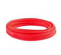 MOCNT 8mm Guaina Cavi PET Guaina Cavo Intrecciata Manicotto Espandibile Guaina Fili Elettrici Gestione dei Cavi Flessibile Ordinato Protettivo Tubo Guaina Isolante Rosso 15 Metri