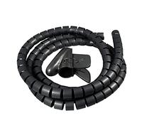 MOCNT 8mm Spiarle Guaina Cavi Flessibile Raccogli Cavo Raccogli Spiralato Avvolgi Cavo Manicotti Protezione Ordinato Tubo Guaina Filo di Gestione Nascondere 3 Metri