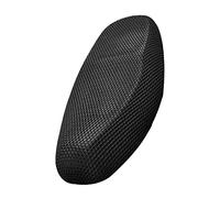 MOCNT Coprisedile per Moto Antiscivolo Impermeabile Coprisella per Moto Copri Sedili Motocicletta 3D Rete Traspirante Copri Sella Coprisedile Isolamento Termico Nero XXL