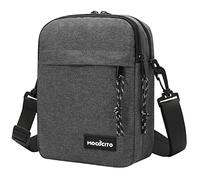MOCOCITO Borsello Uomo a Tracolla Multitasche,Borsa a Spalla Uomo 1.2/2.7L, Mini Borsa in Nylon Resistente con Tracolla Regolabile 60-130 cm, Crossbody Bag Uomo per Uso Quotidiano, Viaggio, Lavoro
