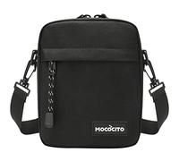 MOCOCITO Borsello Uomo a Tracolla Multitasche,Borsa a Spalla Uomo 1.2/2.7L, Mini Borsa in Nylon Resistente con Tracolla Regolabile 60-130 cm, Crossbody Bag Uomo per Uso Quotidiano, Viaggio, Lavoro