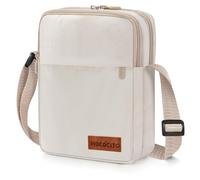 MOCOCITO Borsello Uomo a Tracolla Multitasche,Borsa a Spalla Uomo 1.2/2.7L, Mini Borsa in Nylon Resistente con Tracolla Regolabile 60-130 cm, Crossbody Bag Uomo per Uso Quotidiano, Viaggio, Lavoro