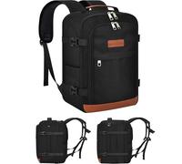 MOCOCITO Zaino Ryanair 40x30x20,Zaino da Viaggio Espandibile 24-30L Porta PC Laptop 15.6" Bagaglio a Mano Cabina Aereo per Wizzair Vueling,Easyjet Compatto Leggero Donna Uomo Daypack Casual Lavoro