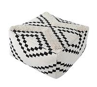 MOCOFO Divano creativo per il tempo libero sgabello moderno minimalista Tatami pavimento futon mat panno grosso stampato nappa Pouf copertura (mosaico stampato tuft, 40x40x20)