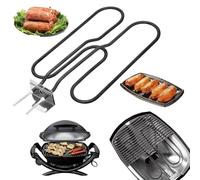 Mocoli Resistenza 66631, Resistenze di Ricambio per Grill Elettrico Resistenza 230v Compatibile con Q140, Q1400 Grill Resistenze Grill 2200w Resistenza Grill Esterno Grigio