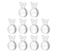 Mocoocouture 10pcs Orecchino Portatile Supporto Per Il Fallimento Delle Orecchie di Sostituzione Orecchino di Tappi Di Farfalla