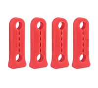 Mocoocouture Accessori Auto Serratura Della Porta Sound Deadener Ammortizzatore Buffer Auto Porta Ammortizzatore Silenzioso Rumore Sordo Isolamento Insonorizzazione Guarnizione Riduttore Rumore