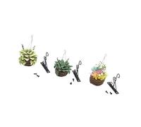 Mocoocouture Accessori per la casa delle bambole, in miniatura, scala 1:12, per vari temi di stile e divertente cestino della casa delle bambole