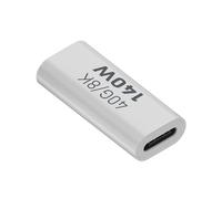 Mocoocouture Adattatore in lega di alluminio Tipo C Converter USBC Adattatore di estensione 140W 40G Supporta 8K60Hz Trasmissione video Tipo C Carica E Cavo dati