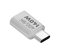 Mocoocouture Adattatore in lega di alluminio Tipo C Converter USBC Adattatore di estensione 140W 40G Supporta 8K60Hz Trasmissione video Tipo C Carica E Cavo dati
