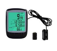 Mocoocouture Alta precisione Biciclette Misuratori Metrico Tempo Reale Schermo Retroilluminato Uso Notte Dispositivi Universale Durata Dispositivi Universale Computer