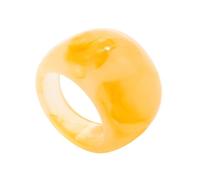 Mocoocouture Anelli per gioielli in resina ad acquerello, struttura infrangibile, superfici lisce, dichiarazione perfetta per chi cerca regali, resina ombré, come descritto