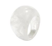 Mocoocouture Anelli per gioielli in resina ad acquerello, struttura infrangibile, superfici lisce, dichiarazione perfetta per chi cerca regali, resina ombré, come descritto