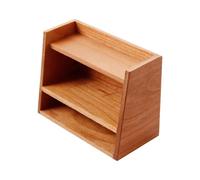 Mocoocouture Armadio in miniatura in legno naturale per casa delle bambole 1/12, accessori per bambole, soluzione organizzativa, scena, display, oggetti di scena, scaffale per casa delle bambole in