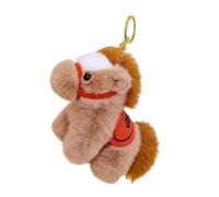Mocoocouture Ciondolo portachiavi a forma cavallo peluche per appendere retrovisore ' auto e decorare lo zaino