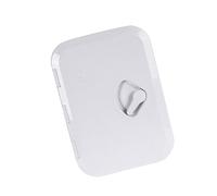 Mocoocouture Copertura per pannello marino da 15 pollici con componente ABS resistente ai raggi UV e due manici, pannello quadrato per rimorchio barca, nest Marine Square