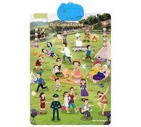 Mocoocouture Diagramma da parete per bambini Interactive Learning Strumento per bambini Scuola Prescolare