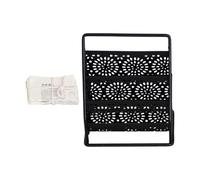 Mocoocouture Libreria in miniatura in ferro casa delle bambole scala 1:12 portariviste per bambini gioco di ruolo creativo e modello fai da te regolazione del progetto mobili in miniatura in ferro